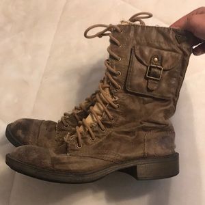 Roxy combat boots